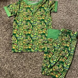 Kids Bamboo Pajamas- Ninja Turtle Inspired
